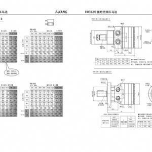 FRE系列擺線液壓馬達