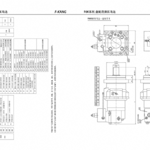 F6K系列擺線液壓馬達(dá)